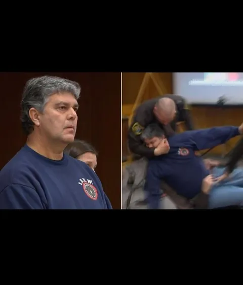 After hearing how Larry Nassar abused hundreds of young athletes, a father of three victims tried to attack him in court, shouting that he wanted “five minutes alone".