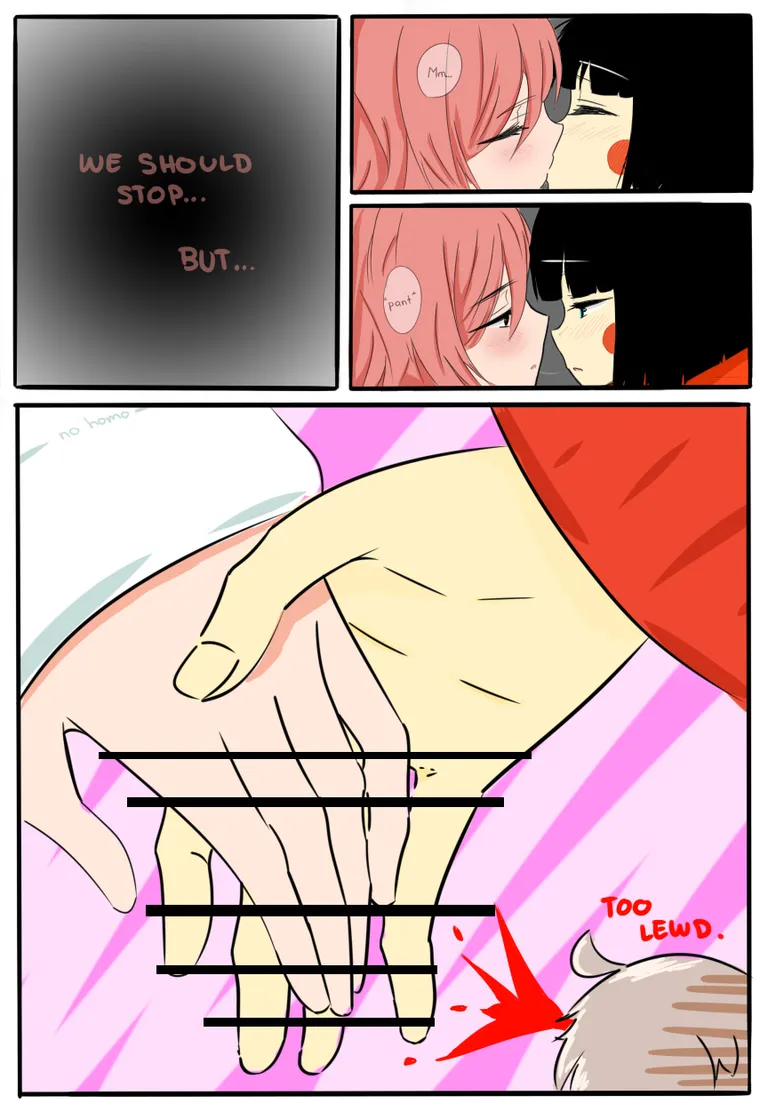 2 mascots, Chloe and Sachi. [OC]