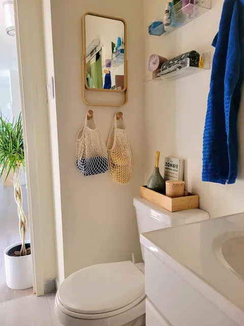 Bathrooms should be cozy too (rental)