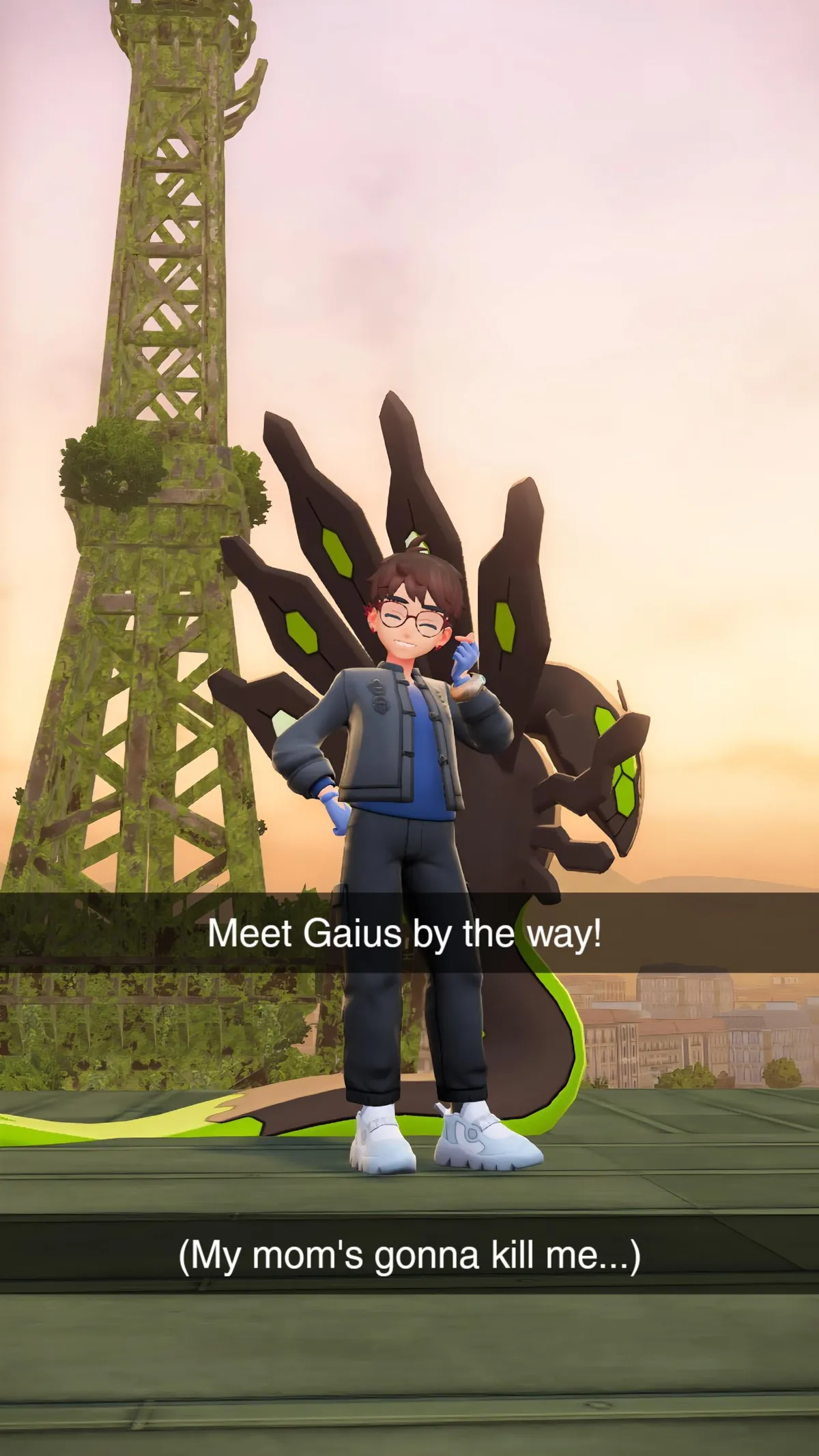 Legends ZA but you're on my GastlyChat story