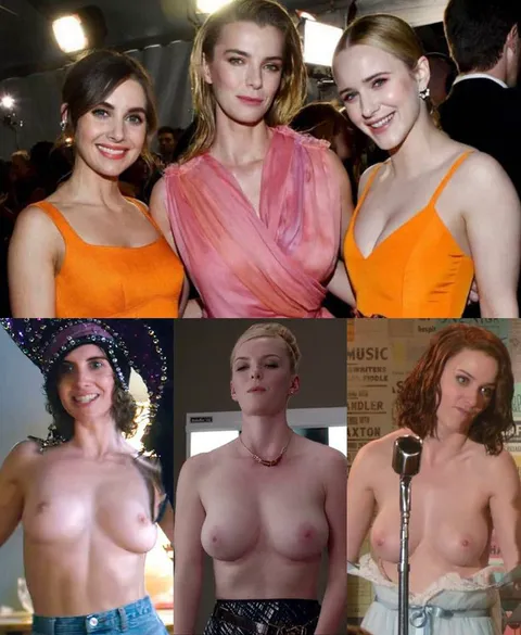 Alison Brie, Betty Gilpin and Rachel Brosnahan make a great trio..