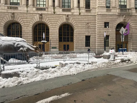 Was Walking to Work Today and Caught A Glare off This Diamond Handed Sculpture--------------------------------------------------------Just an ape looking for a ride to the moon and beyond.