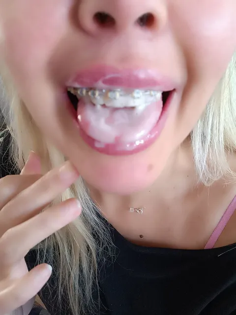 I bet you dream of me sucking you off with those shiny wires scraping gently…