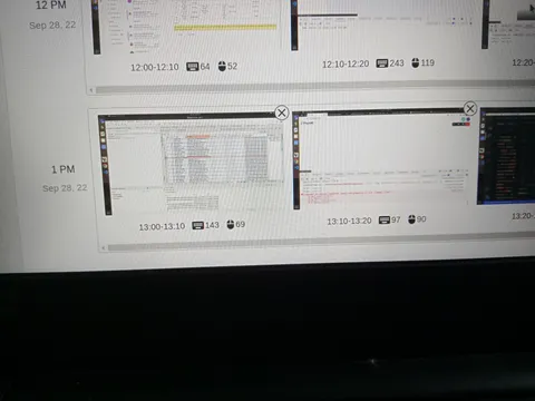 Micromanagement in our company. A tool takes a screenshot of our system every 10 minutes and counts our mouse and keyboard clicks.