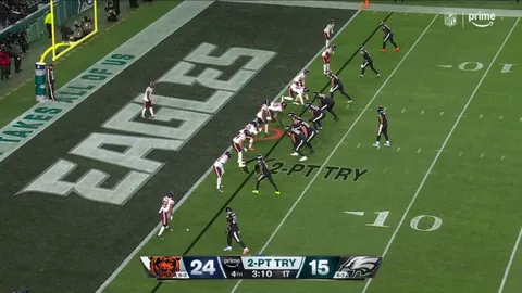 [Highlight] Eagles go for 2 and it's still a 2 score game after incompletion