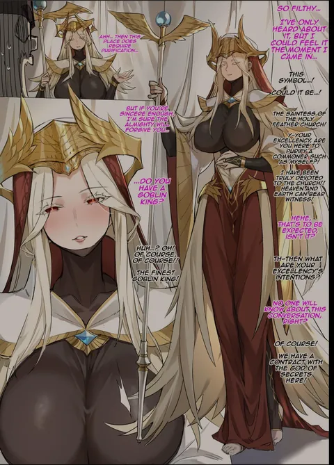 Submission to otherworldly creatures