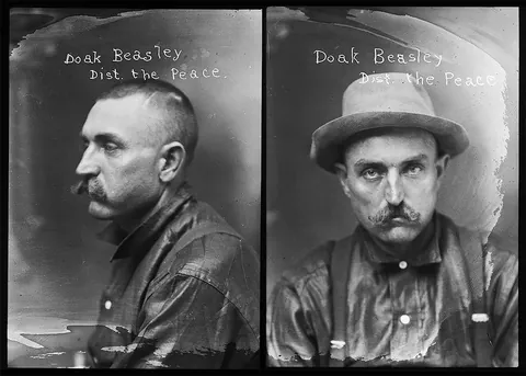 Mugshots Taken Between 1901 &amp; 1908 in Nothern California by Photographer Clara Sheldon Smith