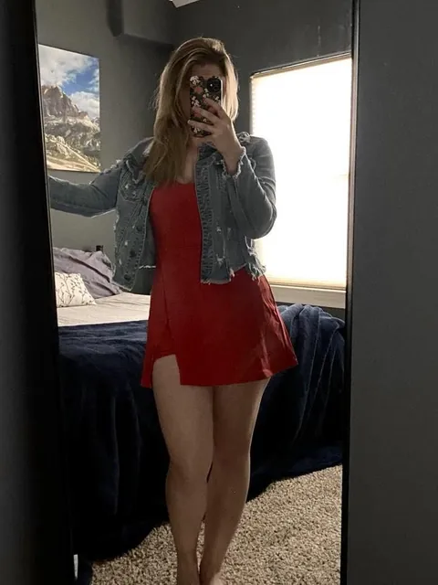 Red, Blue,  Black or Green dress for casual date night? 