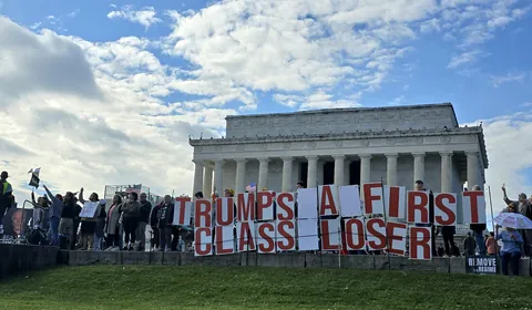 [OC] TRUMP'S A FIRST CLASS LOSER w/ Dropkick Murphys at the Remove the Regime rally in DC
