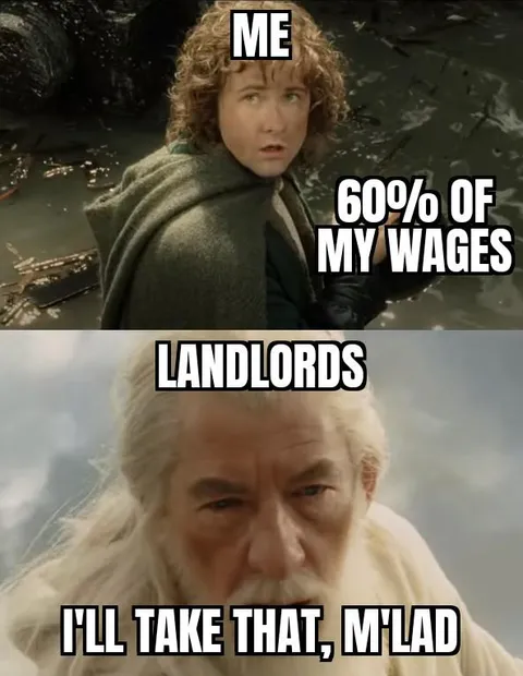 What can men do against such reckless greed?