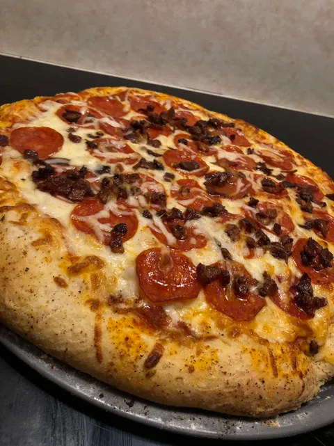 I made pizza from scratch for the first time last night