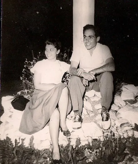 My enamored 1940s parents pre-marriage, going to war, and wedding. (Repost due to mess-up)