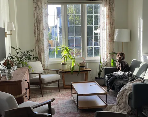 My living room these days