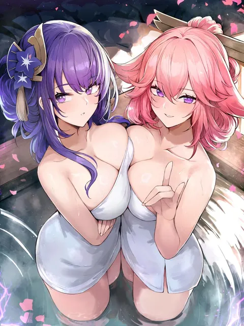 Raiden Shogun x Yae Miko [Genshin Impact]