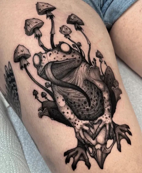 Necro Frog / Artist: Klimshakhnin / Germany - Dresden