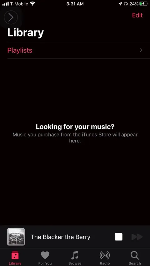 Apple has temporarily disabled: For You, Browse, and Radio