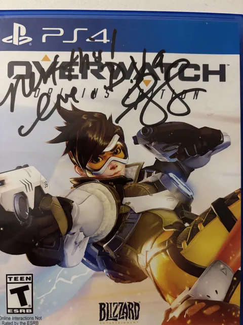Found this signed copy in a closet, is this the D.Va Voice Actor?