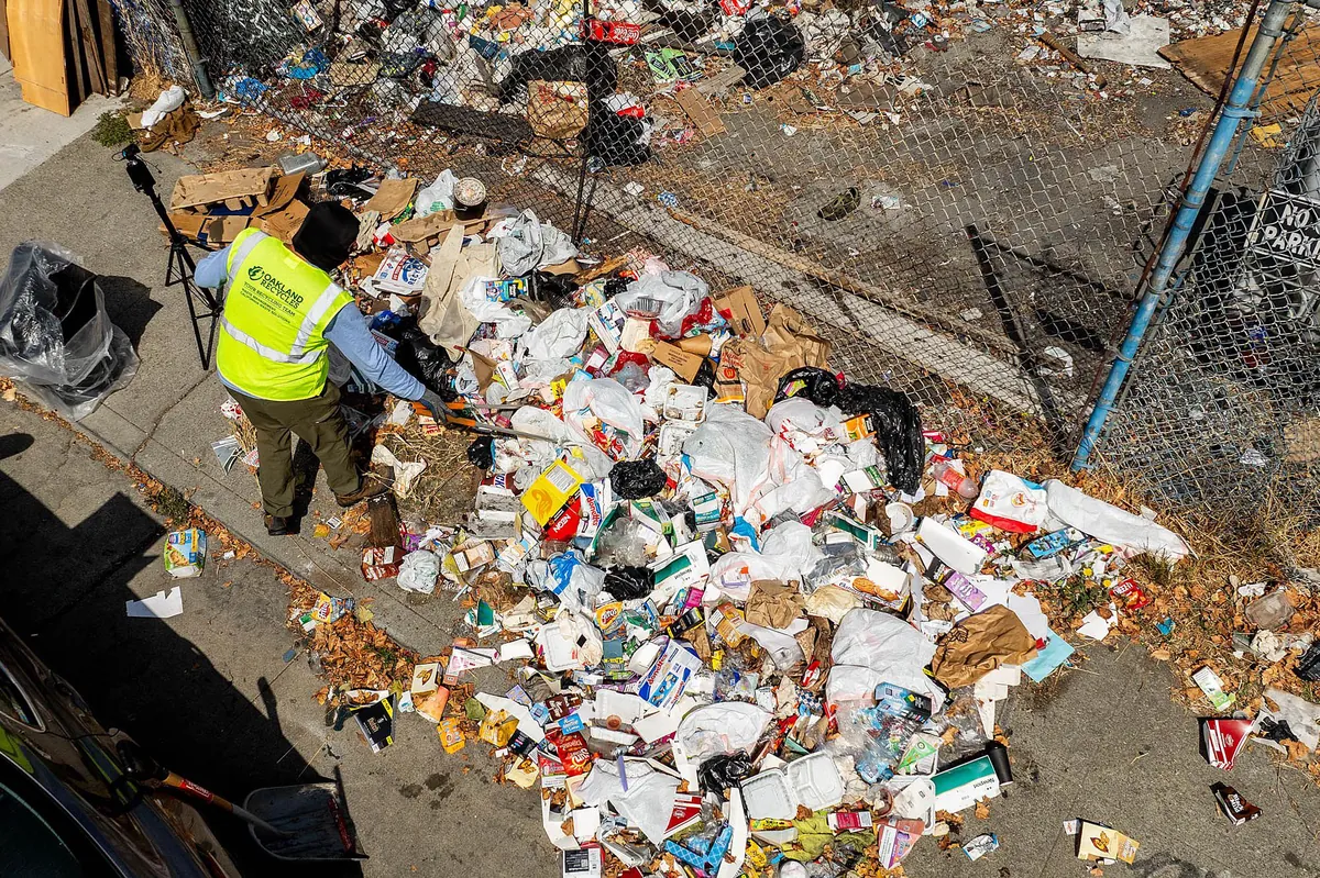 [OC] Battling illegal dumping in the San Francisco Bay Area as a solo volunteer for 4 years now.