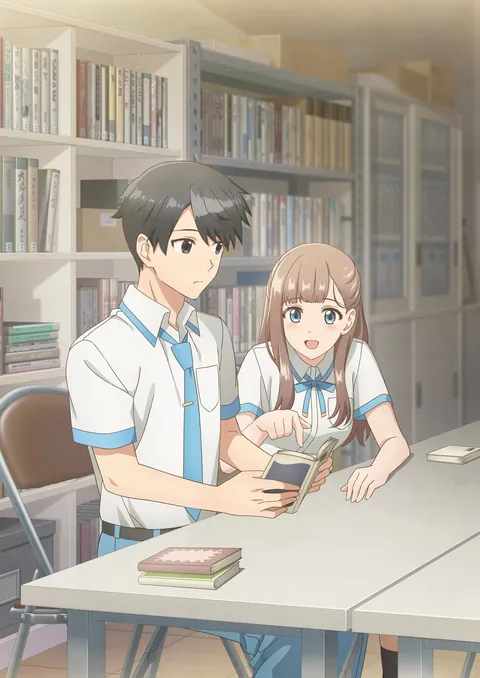 "Even a Replica Can Fall in Love" Main Key Visual