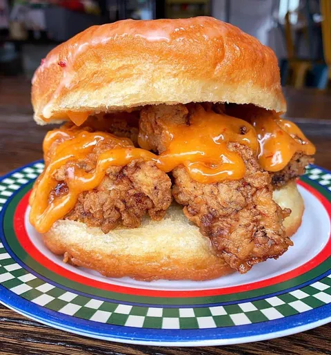 Kentucky Fried Buttermilk Chicken Sandwiche