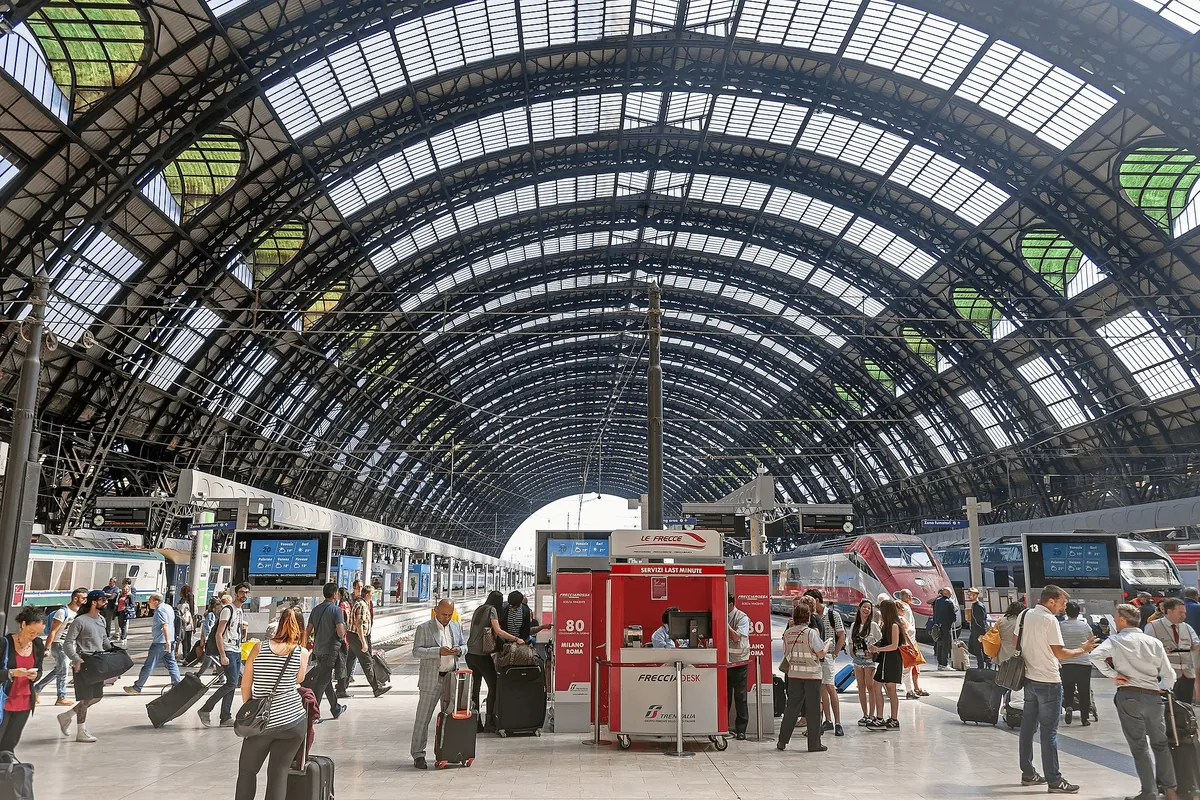 Central station, Milan, Italy