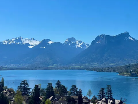 Springtime in Annecy, France.
