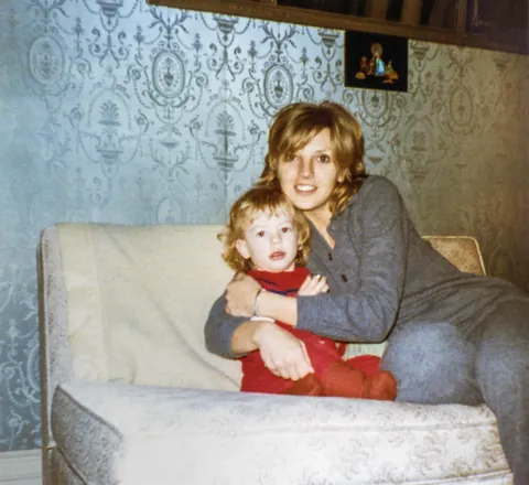 Some photos of me and my mom from 1970 through 1972