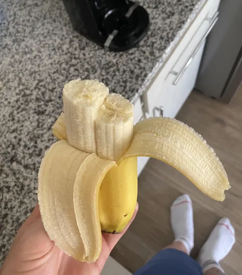My banana has 2 inside