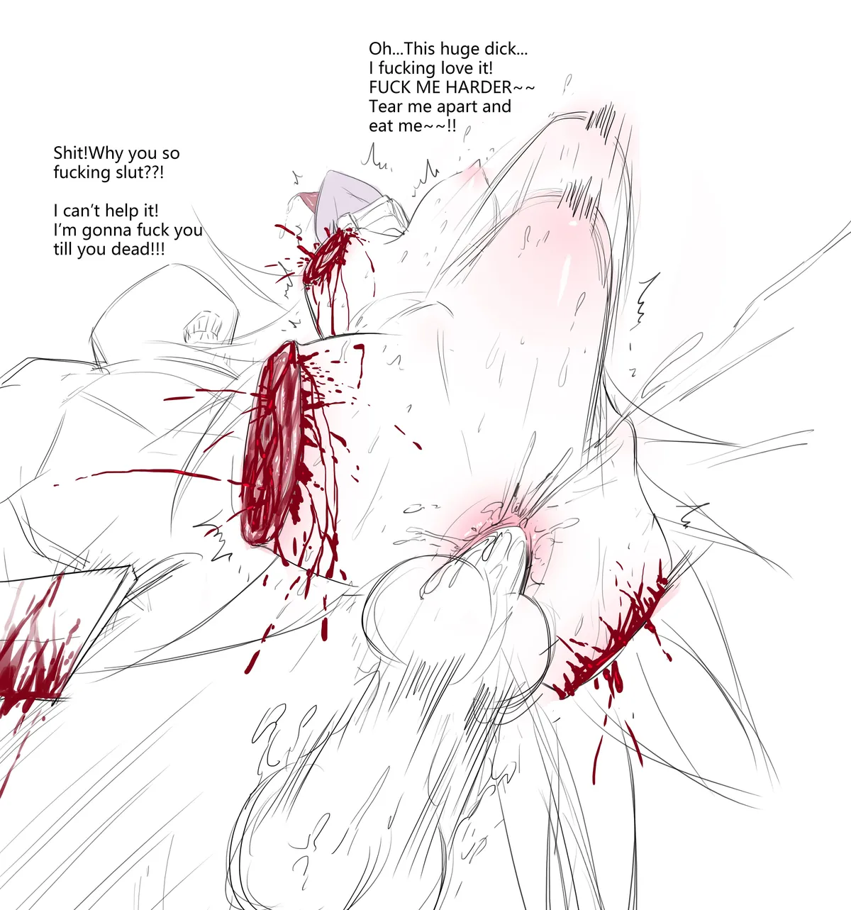 Making her lick her own foot has to be the hottest thing