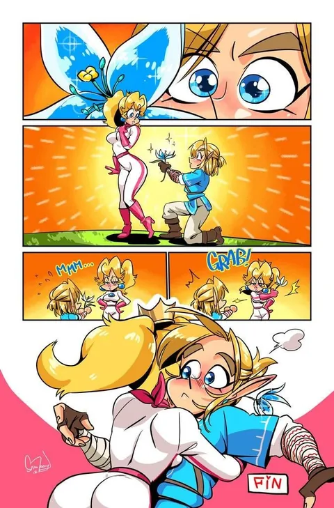 Link X Peach (Dconthedancefloor)