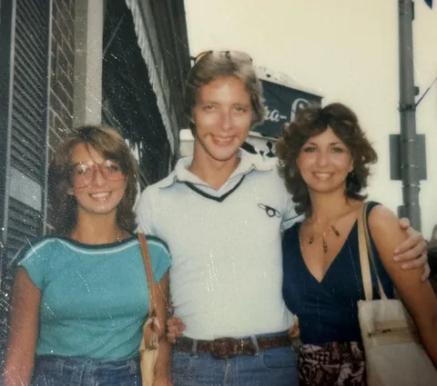 Me, my wife and my sister in law. 1978. 