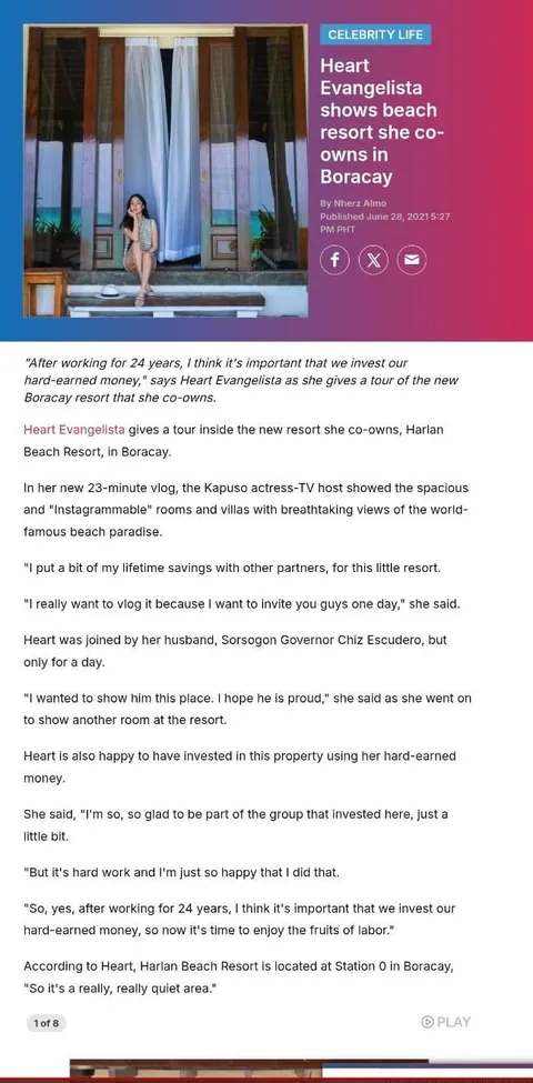 Heart's Harlan Beach Villa: another sketchy business?