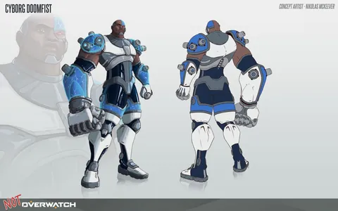 Overwatch / Teen Titans Collab Skin Concepts