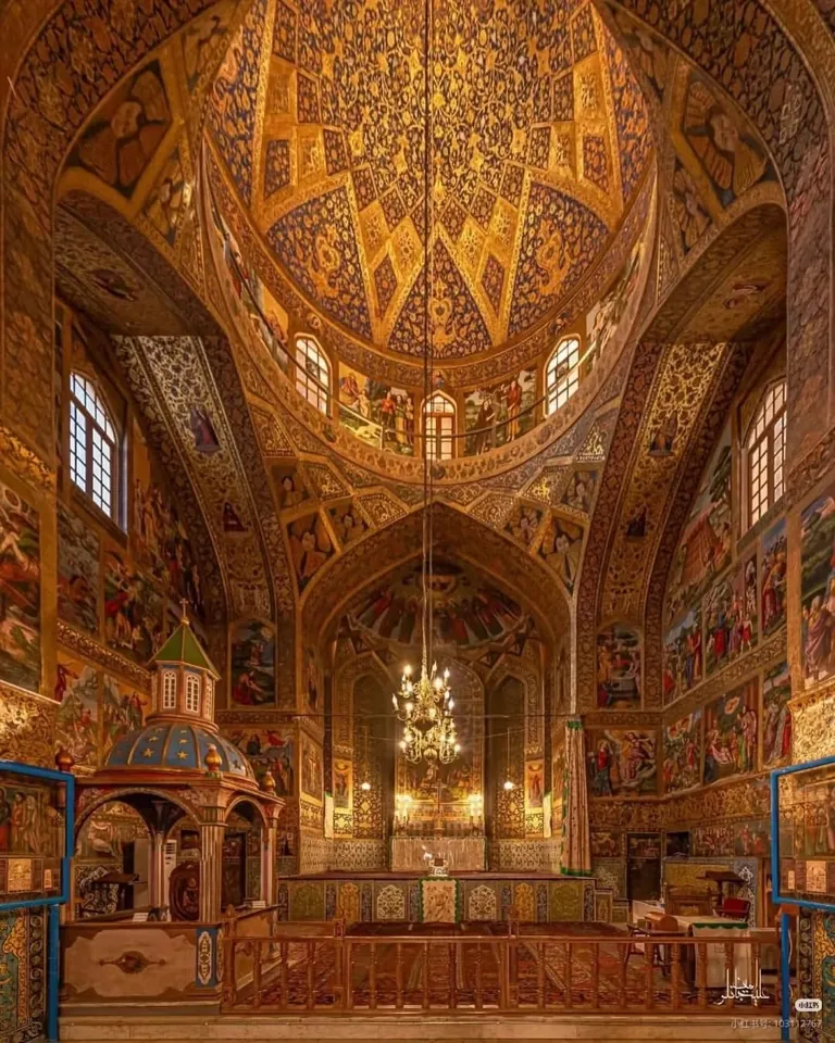 Vank Cathedral, Iran. Armenian Christian cathedral