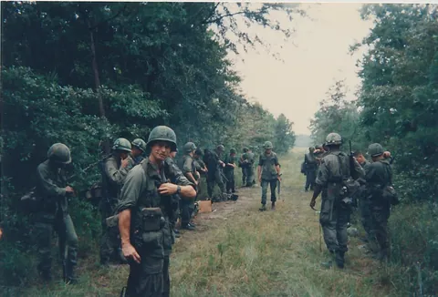 Gary Sinise here. For the anniversary of Forrest Gump, I wanted to share more of my favorite Behind-The-Scenes photos. So many wonderful memories. (1994)