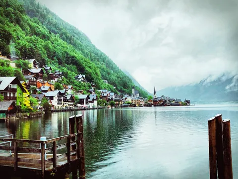 Hallstatt, Austria. I wanted to get away from the big cities and this place has been perfect.