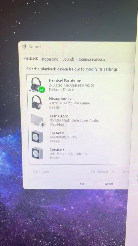 Why are my audio devices doing this?
