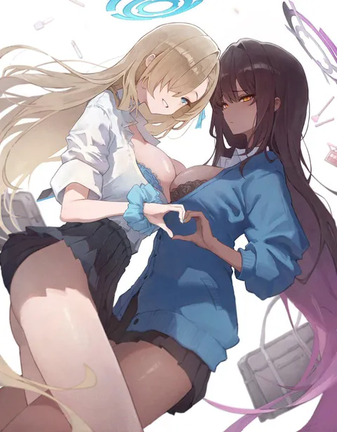 Asuna x Karin [Blue Archive]