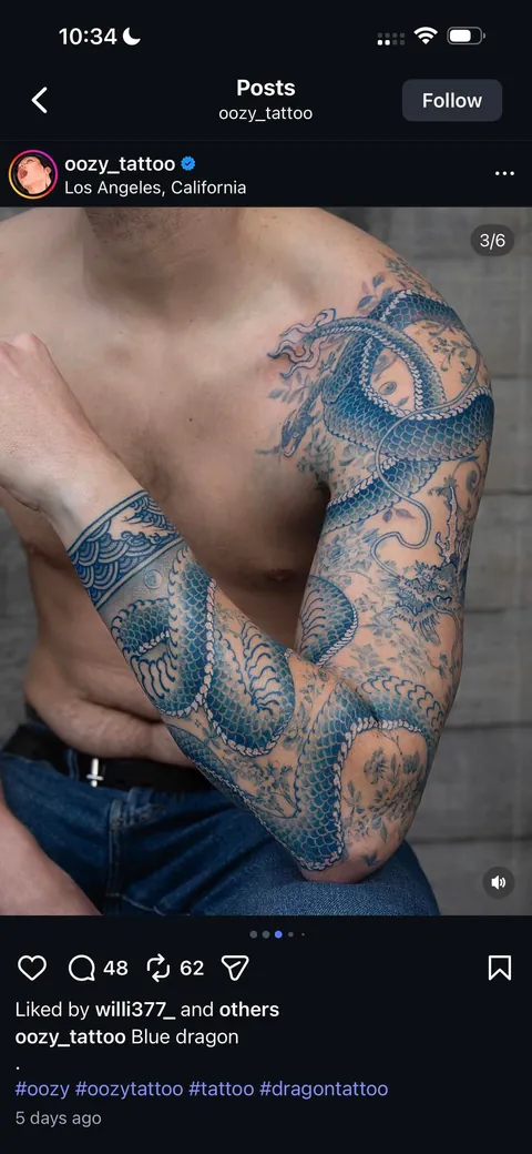 Question: Was quoted 15k for a sleeve like this in LA. Out of curiosity how hard is this style to tattoo?