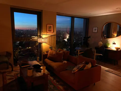 An Evening in My Cozy London Flat