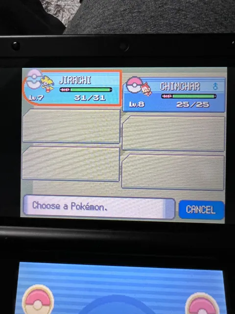 Absolutely insane find in a copy of Pokemon Pearl I bought today