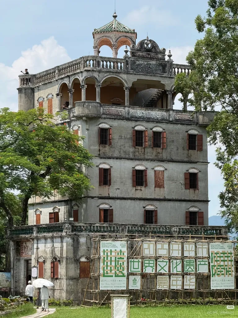 Not well known piece of Chinese architecture history, Diaolou tower villages of Kaiping, China