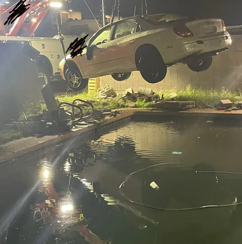 Came Home to a Car in my Pool