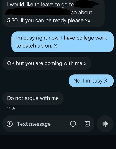 Having this type of parent pmo