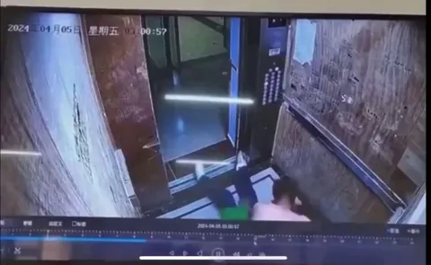Door man saves woman's life