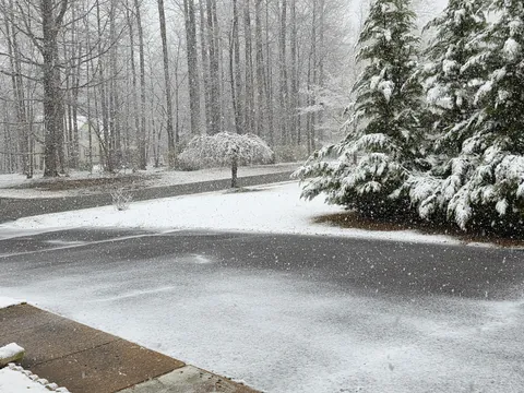 It was 80 degrees yesterday...