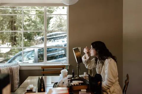 How my wedding makeup turned out