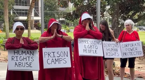 The Handmaids in Orlando yesterday (OC)