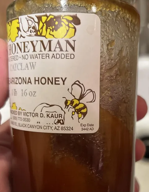 The expiration date of my honey is 3442