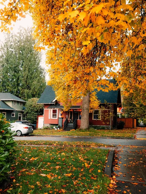 Small house in Tacoma, Pierce County, Washington.